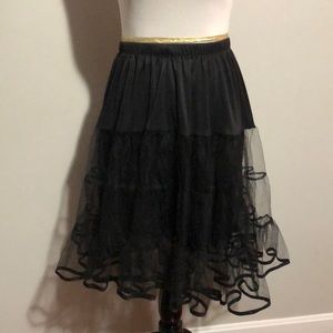 Torrid Black Petticoat